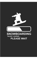 Snowboarding Talent Loading Please Wait