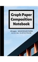 Graph Paper Composition Notebook