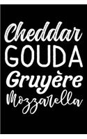 Cheddar Gouda Gruyère Mozzarella