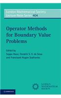 Operator Methods for Boundary Value Problems