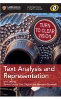 Cambridge Topics in English Language Text Analysis and Representation: (Cambridge Topics in English Language)