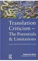 Translation Criticism- Potentials and Limitations