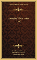 Abulfedae Tabula Syriae (1766)