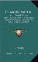 de Mormonen in Zuid-Afrika