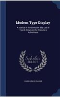 Modern Type Display
