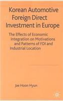 Korean Automotive Foreign Direct Investment in Europe