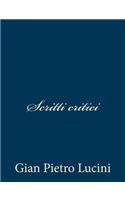 Scritti critici