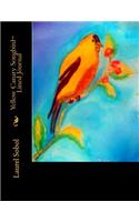 Yellow Canary Songbird Lined Journal