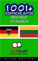 1001+ Einfache Satze Deutsch - Litauisch