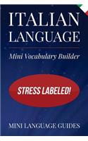 Italian Language Mini Vocabulary Builder