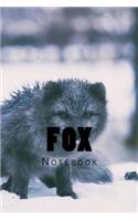 Fox: Notebook 150 Lined Pages