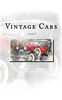 Vintage Cars Notebook