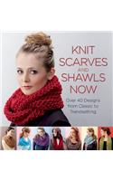 Knit Scarves and Shawls Now