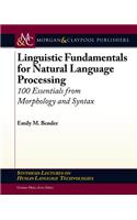 Linguistic Fundamentals for Natural Language Processing