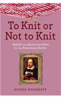 To Knit or Not to Knit