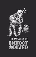 The Mystery Of Bigfoot Solved Daily Planner 2020