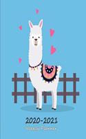 2020 - 2021 Weekly Planner: Alpaca & Llama Diary and Appointment Scheduling Book with To Do List - UK Edition - Alpaca Blue(1 Weekly Two-Year Planners - Llama & Alpaca)