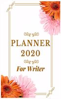Planner 2020 for Writer: Jan 1, 2020 to Dec 31, 2020: Weekly & Monthly Planner + Calendar Views (2020 Pretty Simple Planners)