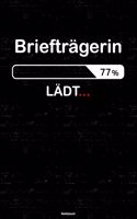 Briefträgerin Lädt... Notizbuch