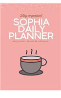 Sophia DAILY PLANNER