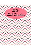Keto Diet Tracker: Macro & Meal Log Ketogenic Diary For Women (Weight Loss Aid & Exercise Planner Journal)