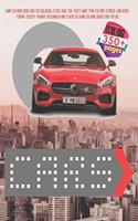 Funny Coloring Book Cars for childrens. Extra Large 350+ pages. More than 170 cars
