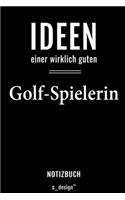 Notizbuch für Golf-Spieler / Golf-Spielerin: Originelle Geschenk-Idee [120 Seiten liniertes blanko Papier]