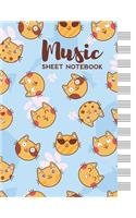 Music Sheet Notebook