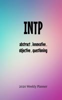 INTP Weekly Planner: 2020 INTP Myers Briggs Personality Weekly Organizer - HAND-DRAWN DOODLE PLANNER