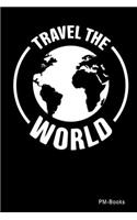 Travel The World: Gepunktetes A5 Notizbuch oder Heft für Schüler, Studenten und Erwachsene(378 Logos Und Designs)