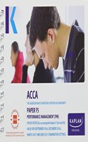 ACCA F5 Performance Management - Pocket Notes