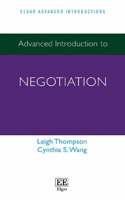 Advanced Introduction to Negotiation