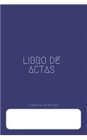 Libro de Actas Comunidad de Vecinos