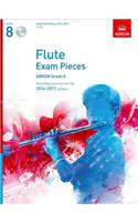 Flute Exam Pieces 2014-2017 2 CDs, ABRSM Grade 8: Selected from the 2014-2017 syllabus(ABRSM Exam Pieces)
