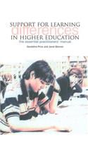 Support for Learning Differences in Higher Education