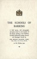 Schools of Barking