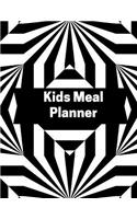 Kids Meal Planner: Weekly Blank Food Diary 52 Weeks Planner Notebook to write in with Grocery List (Cook Books) Paperback- February 06, 2018