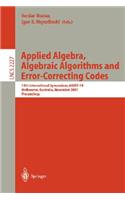 Applied Algebra, Algebraic Algorithms and Error-Correcting Codes: 14th International Symposium, Aaecc-14, Melbourne, Australia, November 26-30, 2001. Proceedings