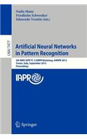 Artificial Neural Networks in Pattern Recognition