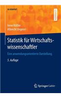 Statistik Für Wirtschaftswissenschaftler
