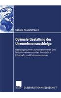 Optimale Gestaltung der Unternehmensnachfolge