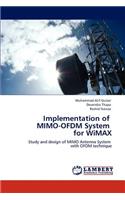 Implementation of MIMO-OFDM System for WiMAX