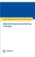 Foderale Kompetenzverteilung in Europa