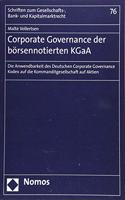 Corporate Governance Der Borsennotierten Kgaa