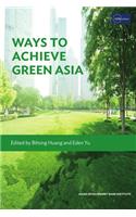 Ways to Achieve Green Asia