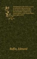 Anticipations of the future, to serve as lessons for the present time in the form of extracts of letters from an English resident in the United States, to the London Times, from 1864 to 1870
