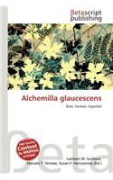 Alchemilla Glaucescens: (German)