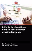 Rôle de la phonétique dans la réhabilitation prosthodontique.