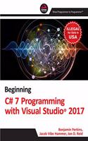 Beginning C# 7 Programming with Visual Studio 2017