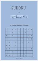 Sudoku + Answers: 50 number puzzles for relaxing entertainment